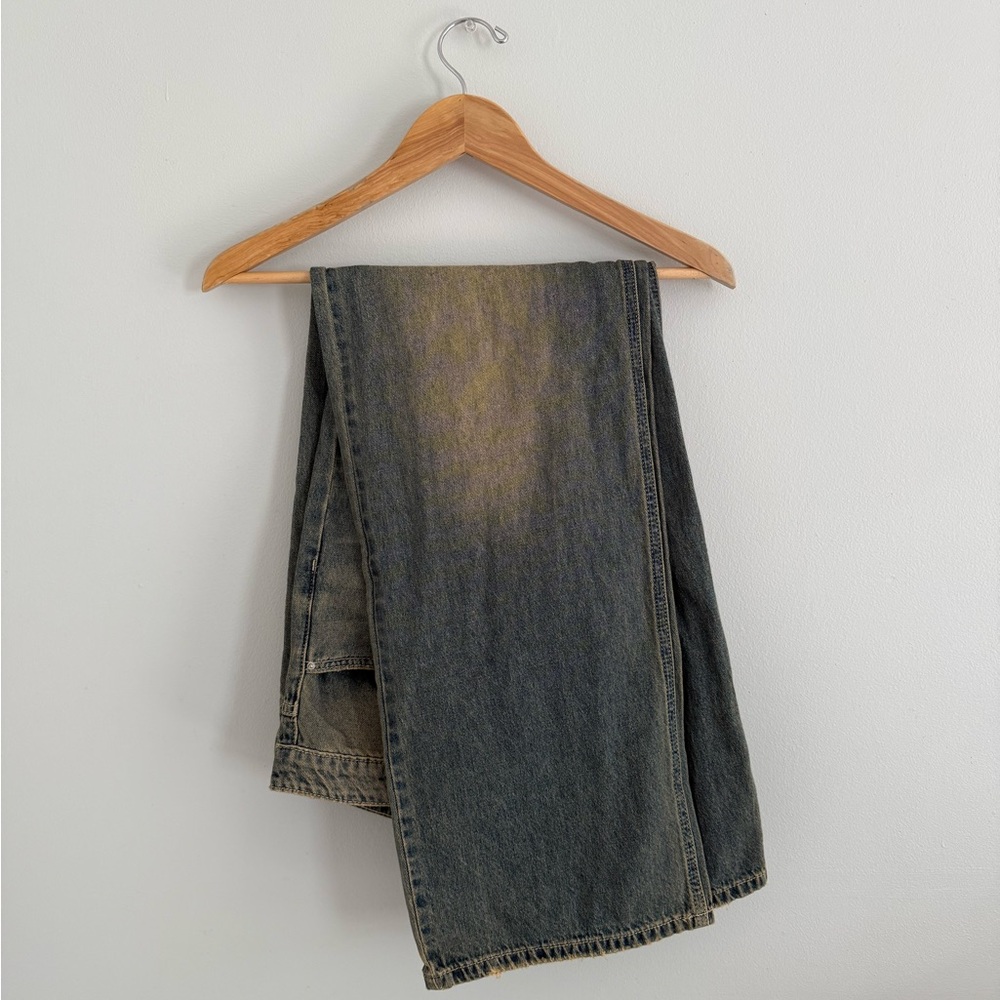 YMI Dirty Wash Straight Leg Mom Jeans - Picture 2 of 6